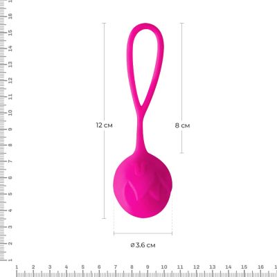 Вагінальні кульки Adrien Lastic Geisha Lastic Balls Mía Magenta (L), діаметр 4 см, маса 42 г Вагінальні кульки Adrien Lastic Geisha Lastic Balls Mía Magenta (L), діаметр 4 см, маса 42 г