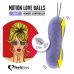 Вагінальні кульки з масажем і вібрацією FeelzToys Motion Love Balls Jivy з пультом ДК, 7 режимів Вагінальні кульки з масажем і вібрацією FeelzToys Motion Love Balls Jivy з пультом ДК, 7 режимів