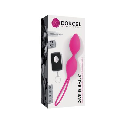 Вагінальні кульки Dorcel Divine Balls, діаметр 3,5 см, вага 91 г Вагінальні кульки Dorcel Divine Balls, діаметр 3,5 см, вага 91 г