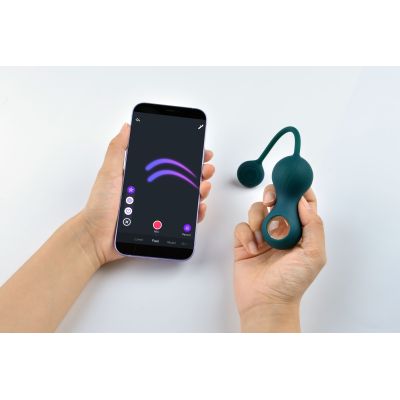 Вагінальні смарткульки з вібрацією Fun Town Crystal, з прозорою скляною кулею Вагінальні смарткульки з вібрацією Fun Town Crystal, з прозорою скляною кулею