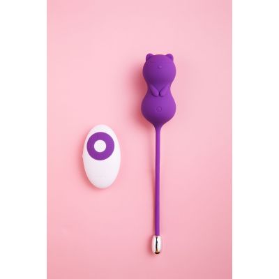 Вагінальні кульки з вібрацією KisToy Paula з пультом ДК, діаметр 3,2 см Вагінальні кульки з вібрацією KisToy Paula з пультом ДК, діаметр 3,2 см