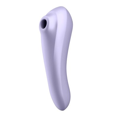 Смартвібратор і вакуумний стимулятор 2 в 1 Satisfyer Dual Pleasure Mauve Смартвібратор і вакуумний стимулятор 2 в 1 Satisfyer Dual Pleasure Mauve