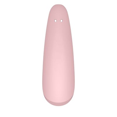 Вакуумний кліторальний стимулятор Satisfyer Curvy 2+ Pink з керуванням через інтернет