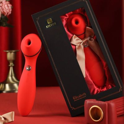 Вакуумний вібратор KisToy Elizabeth, преміальне паковання Вакуумний вібратор KisToy Elizabeth, преміальне паковання