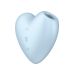 Вакуумний стимулятор-серце з вібрацією Satisfyer Cutie Heart Blue