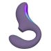 Кліторально-вагінальний звуковий стимулятор LELO Enigma Double Sonic Cyber Purple