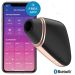 Вакуумний кліторальний стимулятор Satisfyer Love Triangle Black із керуванням через інтернет