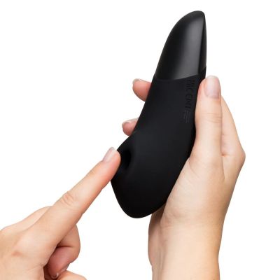 Вакуумний кліторальний стимулятор Womanizer Enhance Black Вакуумний кліторальний стимулятор Womanizer Enhance Black