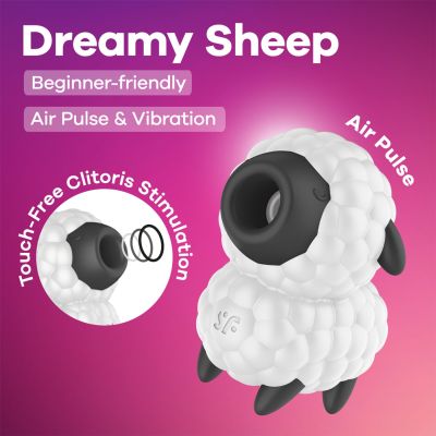 Вакуумний кліторальний стимулятор Satisfyer Dreamy Sheep