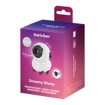 Вакуумний кліторальний стимулятор Satisfyer Dreamy Sheep