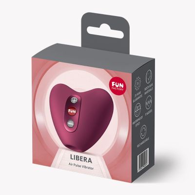 Вакуумний стимулятор Fun Factory Libera, 11 рівнів вакууму, перезаряджуваний Вакуумний стимулятор Fun Factory Libera, 11 рівнів вакууму, перезаряджуваний