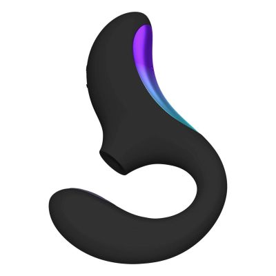 Кліторально-вагінальний звуковий стимулятор LELO Enigma Double Sonic Black Кліторально-вагінальний звуковий стимулятор LELO Enigma Double Sonic Black