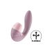 Вакуумний вібратор Satisfyer Supernova Old Rose, 2 положення ствола