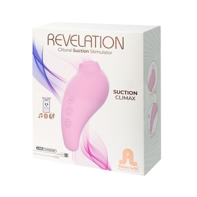 Вакуумний стимулятор Adrien Lastic Revelation Pink + APP