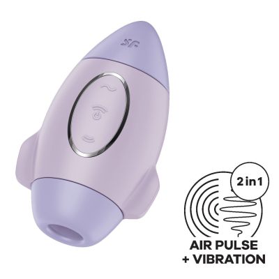 Вакуумний вібратор Satisfyer Mission Control Violet Вакуумний вібратор Satisfyer Mission Control Violet