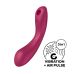 Вакуумний стимулятор з вібрацією Satisfyer Curvy Trinity 1 Red, іграшка «3 в 1»