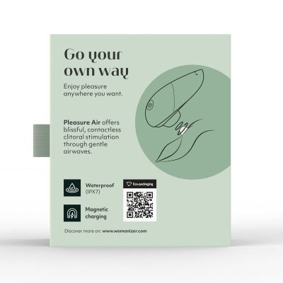 Вакуумний кліторальний стимулятор Womanizer Liberty 2 Sage Вакуумний кліторальний стимулятор Womanizer Liberty 2 Sage