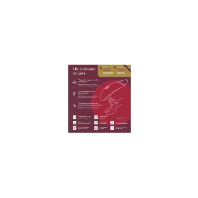 Вакуумний кліторальний стимулятор Womanizer Premium 2 — Bordeaux, функції Autopilot та Smart Silence Вакуумний кліторальний стимулятор Womanizer Premium 2 — Bordeaux, функції Autopilot та Smart Silence