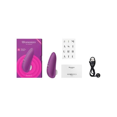 Вакуумний кліторальний стимулятор Womanizer Starlet 3 VIOLET Вакуумний кліторальний стимулятор Womanizer Starlet 3 VIOLET