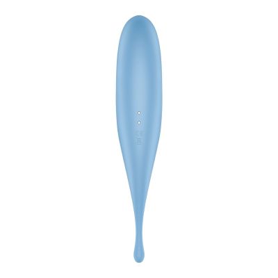 Вібратор для клітора з вакуумною стимуляцією Satisfyer Twirling Pro Blue Вібратор для клітора з вакуумною стимуляцією Satisfyer Twirling Pro Blue