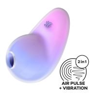 Вакуумний вібратор Satisfyer Pixie Dust Violet/Pink Вакуумний вібратор Satisfyer Pixie Dust Violet/Pink