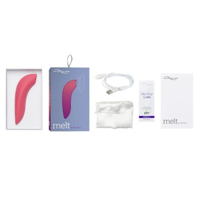 Вакуумний смартстимулятор для пар Melt by We-Vibe Coral, зручно поєднувати з проникним сексом Вакуумний смартстимулятор для пар Melt by We-Vibe Coral, зручно поєднувати з проникним сексом