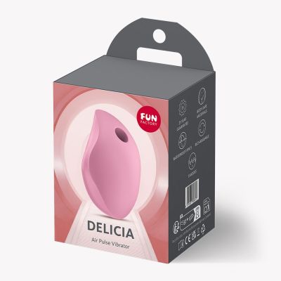 Вакуумний стимулятор Fun Factory Delicia Rose, 11 режимів роботи, перезаряджуваний