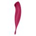 Смартвібратор для клітора з вакуумною стимуляцією Satisfyer Twirling Pro+ Dark Red