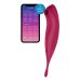 Смартвібратор для клітора з вакуумною стимуляцією Satisfyer Twirling Pro+ Dark Red