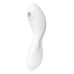 Вакуумний смартстимулятор із вібрацією Satisfyer Curvy Trinity 5 (White), керування зі смартфона