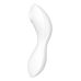 Вакуумний смартстимулятор із вібрацією Satisfyer Curvy Trinity 5 (White), керування зі смартфона