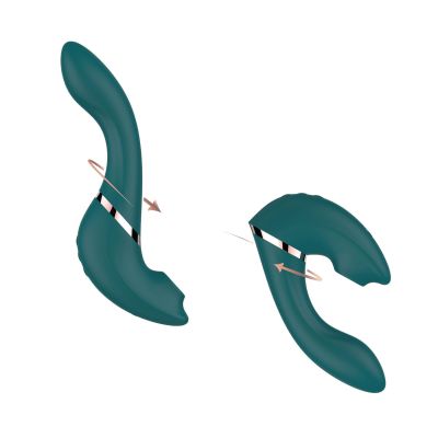 Вакуумний вібратор Swan The Monarch Swan Teal Вакуумний вібратор Swan The Monarch Swan Teal