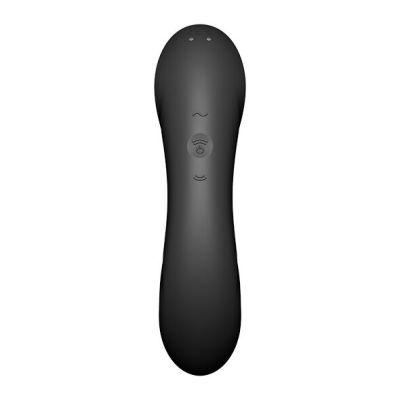 Вакуумний стимулятор із вібрацією Satisfyer Curvy Trinity 4 Black