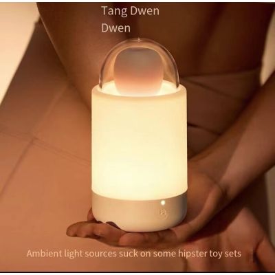 Вакуумний стимулятор із вібрацією «цукерка на паличці» KISTOY Bling Pop, зарядний кейс-нічник