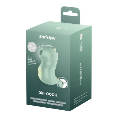 Вакуумний кліторальний стимулятор Satisfyer Din-OOH