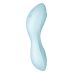 Вакуумний смартстимулятор із вібрацією Satisfyer Curvy Trinity 5 (Blue), керування зі смартфона
