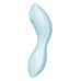 Вакуумний смартстимулятор із вібрацією Satisfyer Curvy Trinity 5 (Blue), керування зі смартфона