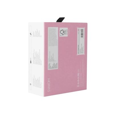Вакуумний кліторальний стимулятор Svakom Pulse Pure Pale Pink, 5 режимів, 5 інтенсивностей у кожному Вакуумний кліторальний стимулятор Svakom Pulse Pure Pale Pink, 5 режимів, 5 інтенсивностей у кожному