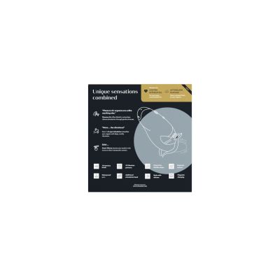 Подвійний вакуумний кліторальний стимулятор з вібрацією Womanizer Duo 2 — Black, незалежні мотори Подвійний вакуумний кліторальний стимулятор з вібрацією Womanizer Duo 2 — Black, незалежні мотори