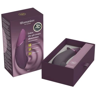 Вакуумний кліторальний стимулятор Womanizer Next Dark Purple Вакуумний кліторальний стимулятор Womanizer Next Dark Purple