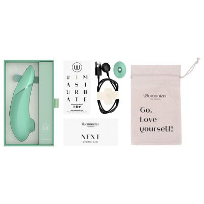 Вакуумний кліторальний стимулятор Womanizer Next Sage Вакуумний кліторальний стимулятор Womanizer Next Sage