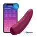 Вакуумний кліторальний стимулятор Satisfyer Curvy 1+ Rose Red із керуванням через інтернет