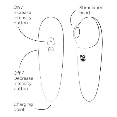 Вакуумний кліторальний стимулятор Romp Shine X Вакуумний кліторальний стимулятор Romp Shine X