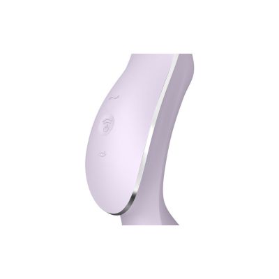 Вакуумний стимулятор із вібрацією Satisfyer Curvy Trinity 2 Violet