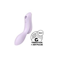 Вакуумний стимулятор із вібрацією Satisfyer Curvy Trinity 2 Violet