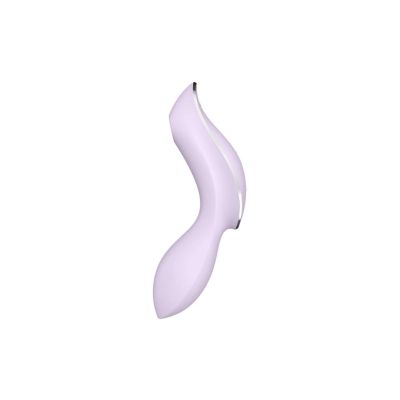 Вакуумний стимулятор із вібрацією Satisfyer Curvy Trinity 2 Violet