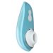 Вакуумний кліторальний стимулятор Womanizer Liberty Blue, магнітна кришка, 2 насадки 