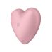 Вакуумний стимулятор-серце з вібрацією Satisfyer Cutie Heart Light Red Вакуумний стимулятор-серце з вібрацією Satisfyer Cutie Heart Light Red