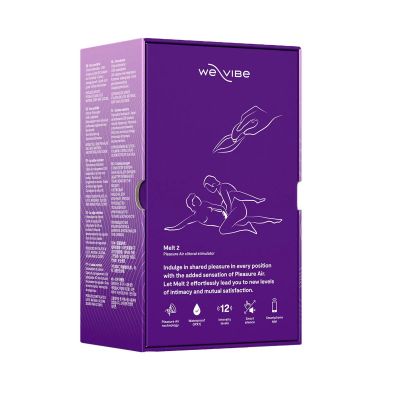 Вакуумний смарт-стимулятор для пар We-Vibe Melt 2 Purple