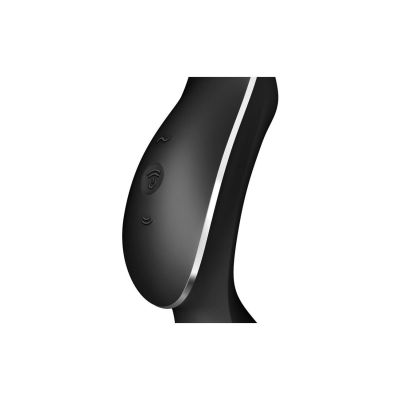 Вакуумний стимулятор із вібрацією Satisfyer Curvy Trinity 2 Black